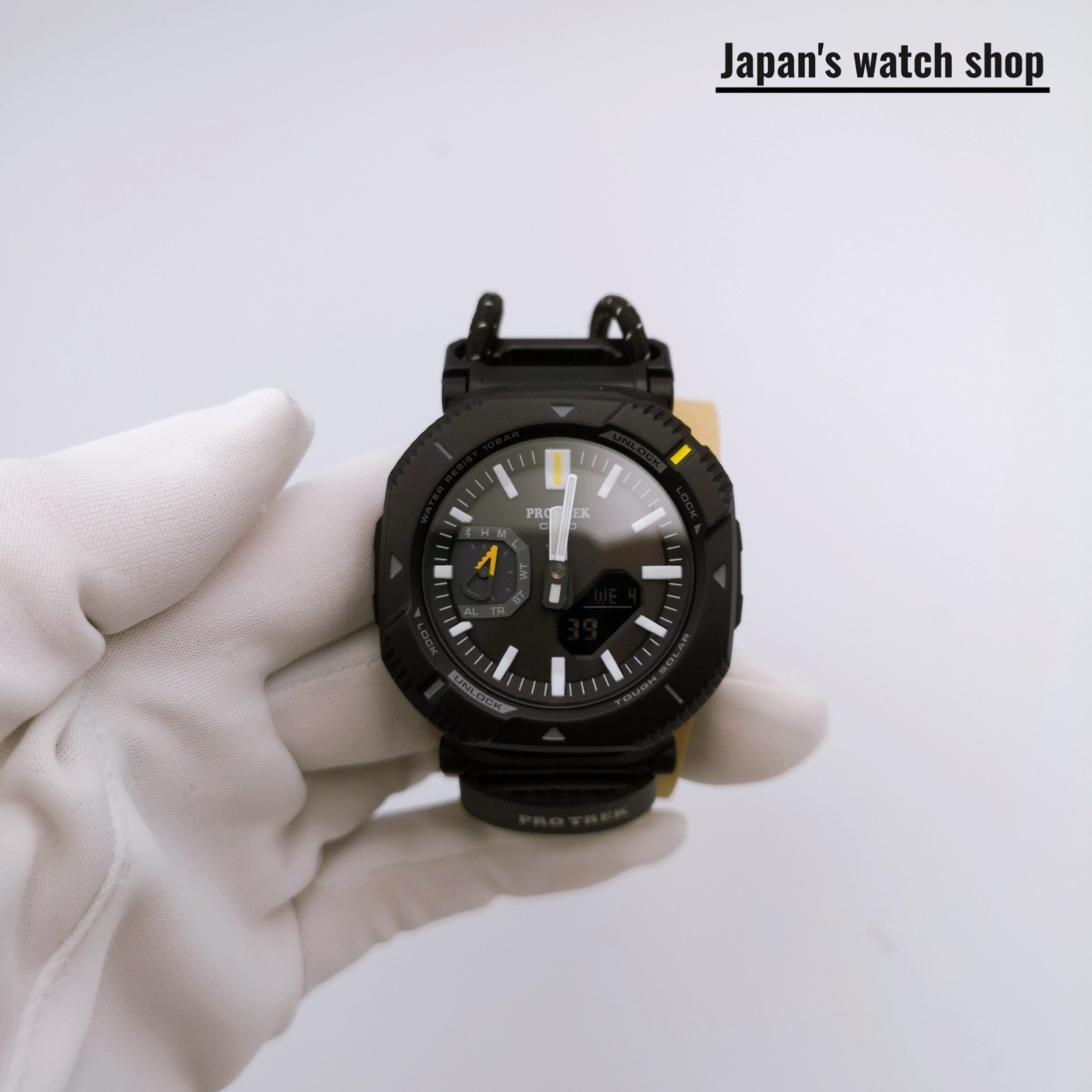 CASIO PRO TREK PRJ-B001B-1JF Black Bluetooth GPS Men’s Watch New in Box