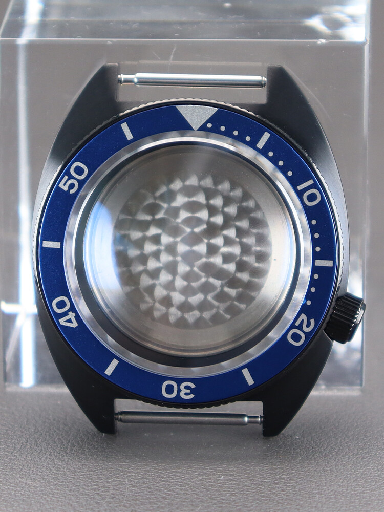 41mm Steel Men NH35 Watch Cases Stainless Steel For Modified Seiko Turtle SKX009