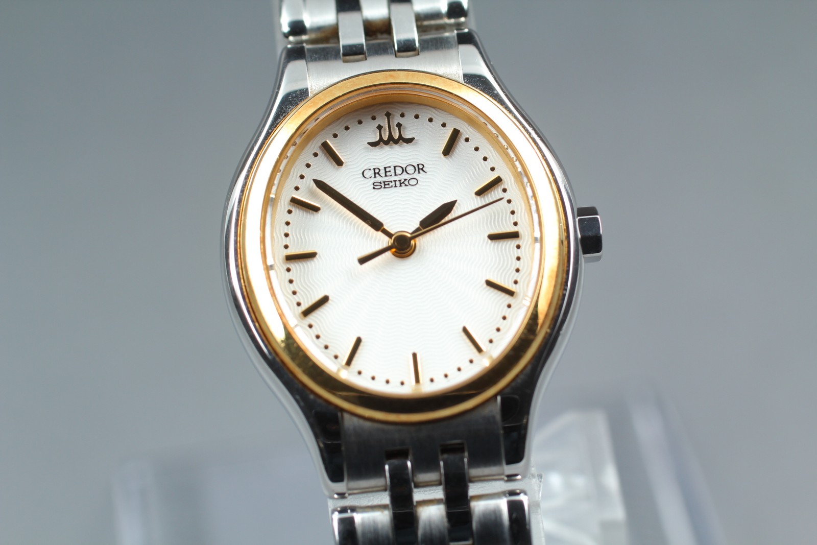 [Near MINT] Seiko CREDOR 4J81-5A30 18KT x SS Quartz Women’s Watch From JAPAN