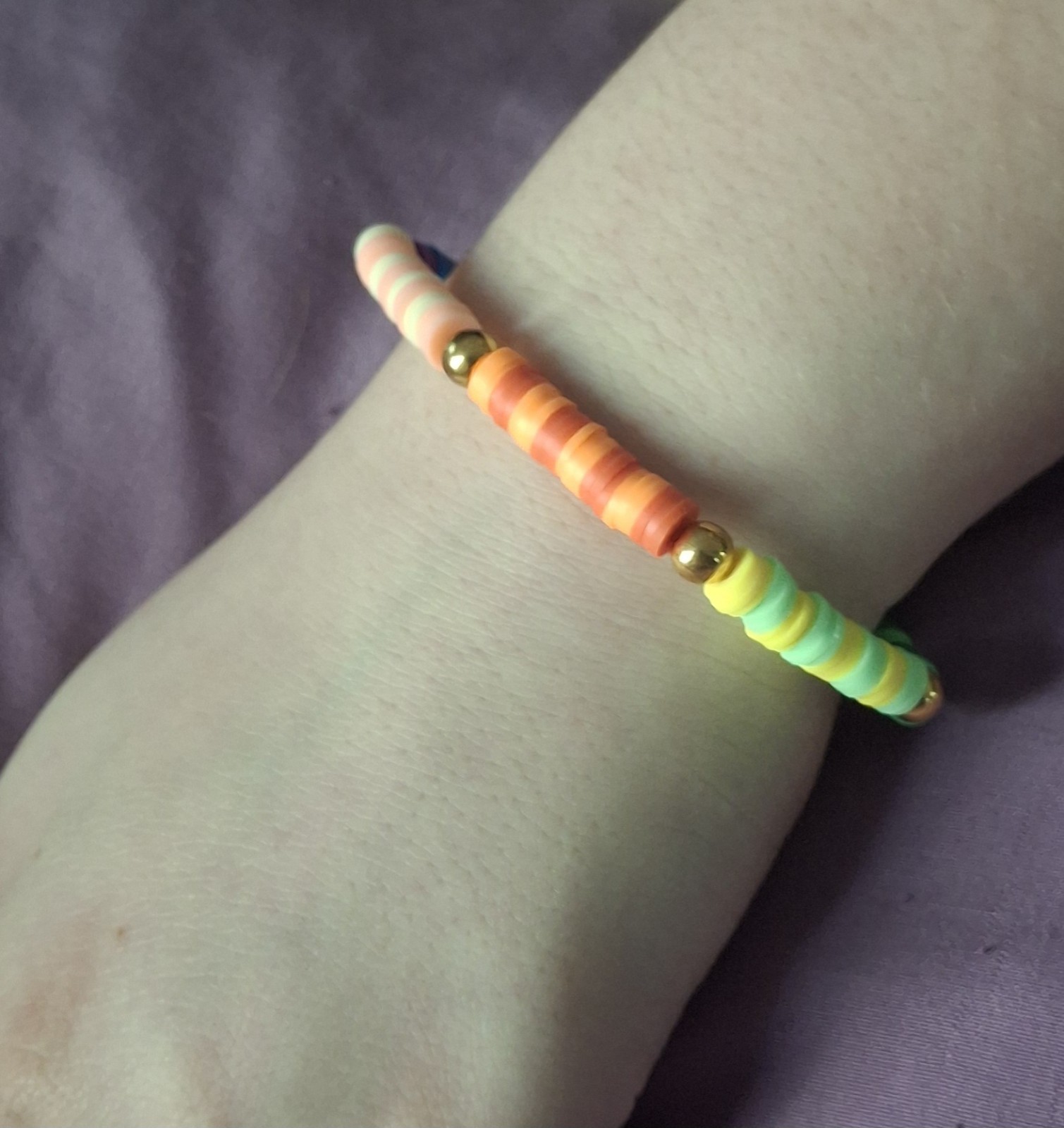 Coat of Many Colors Bracelet-Handmade