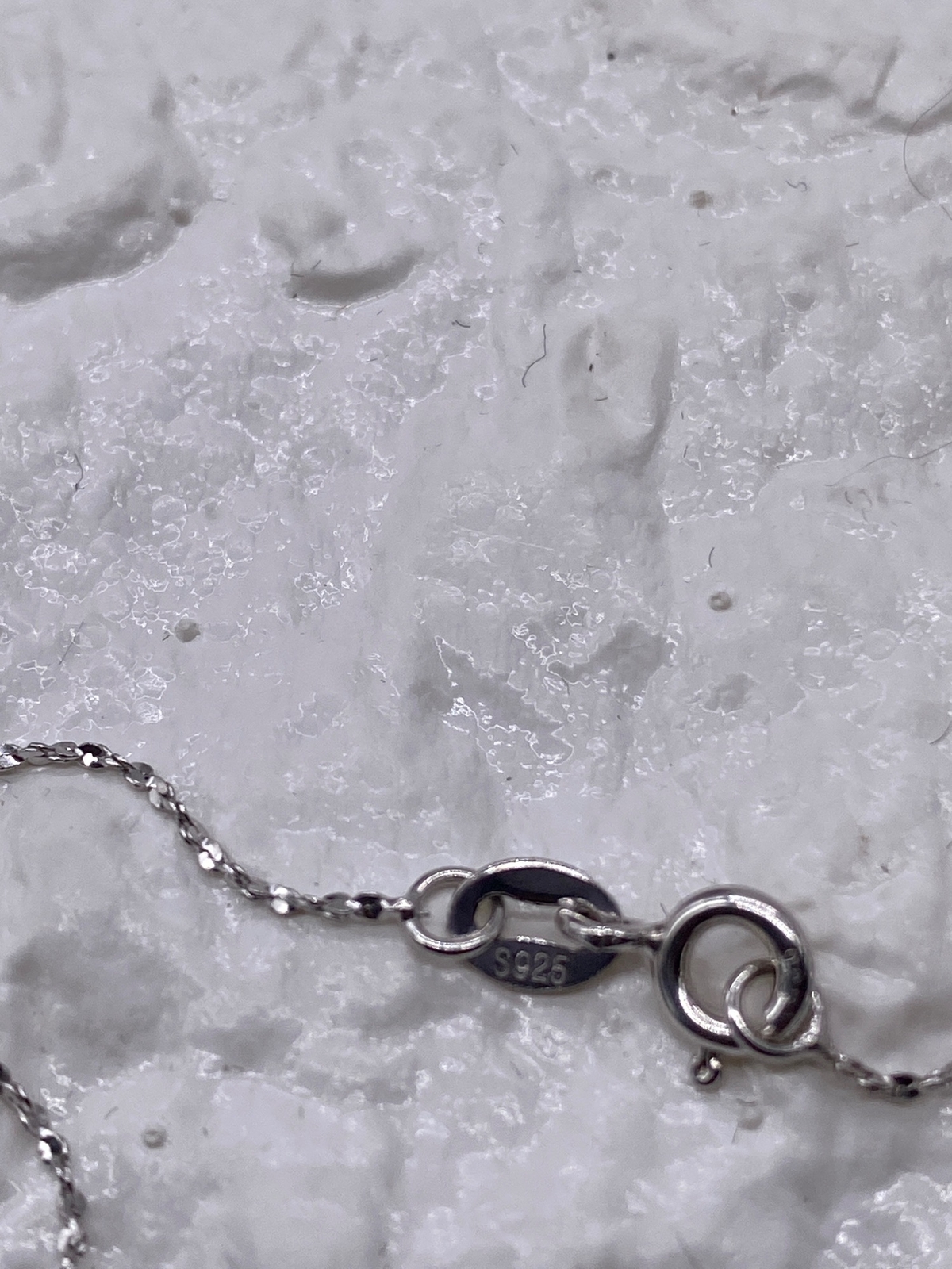 925 Sterling Sliver Chain Necklace Women’s Sliver