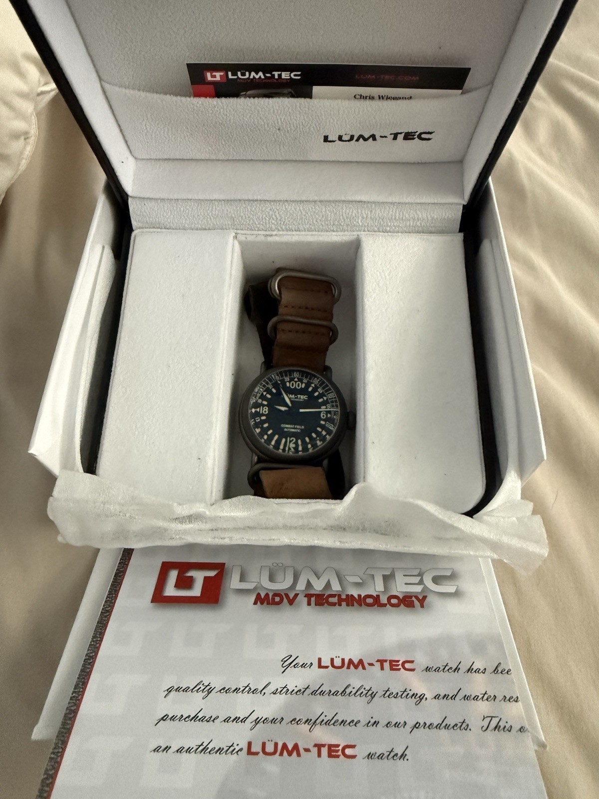 Lüm-Tec Combat Field X 5 Watch