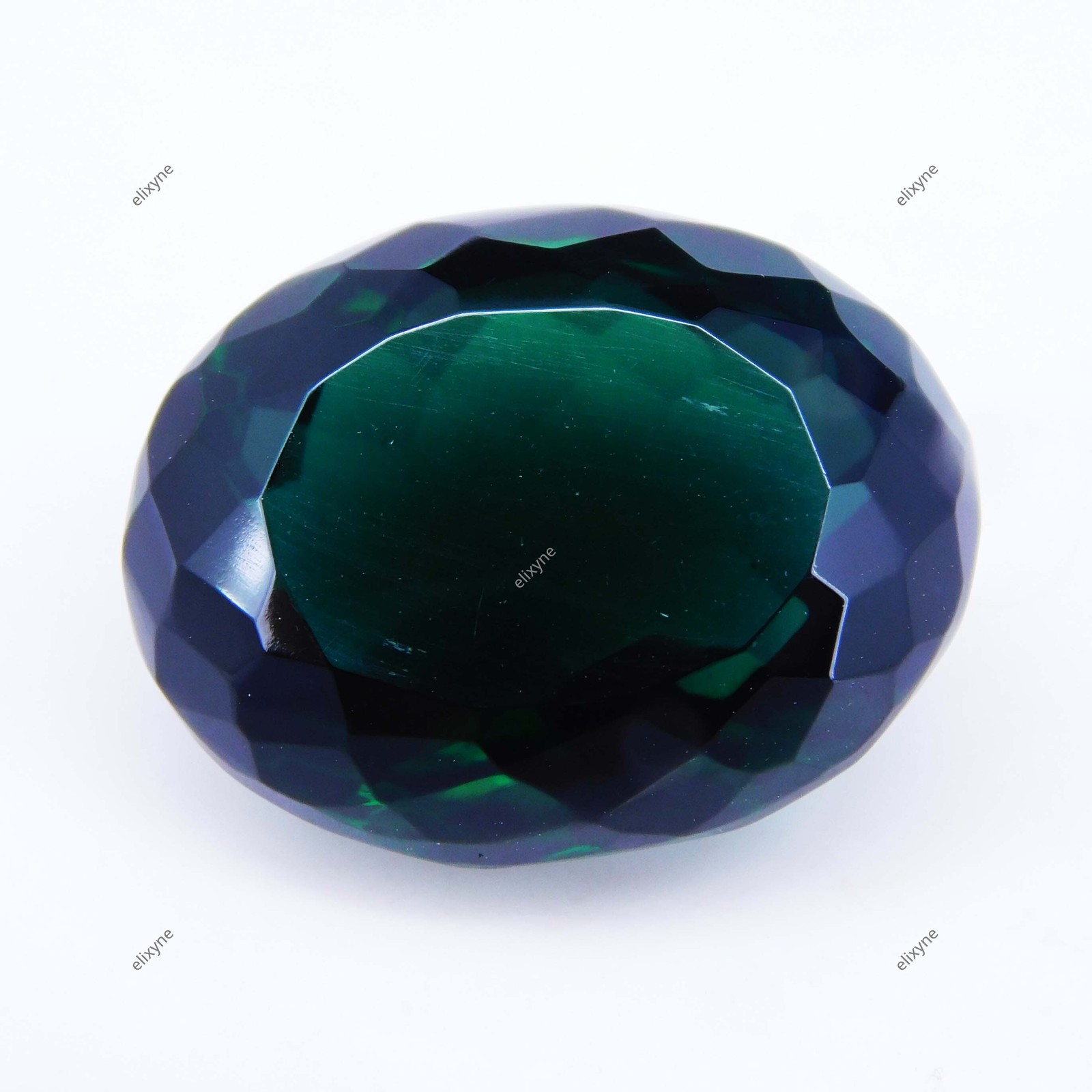 25.20 Ct Excellent Green Tourmaline Oval Certified Untreated Rare Gemstone
