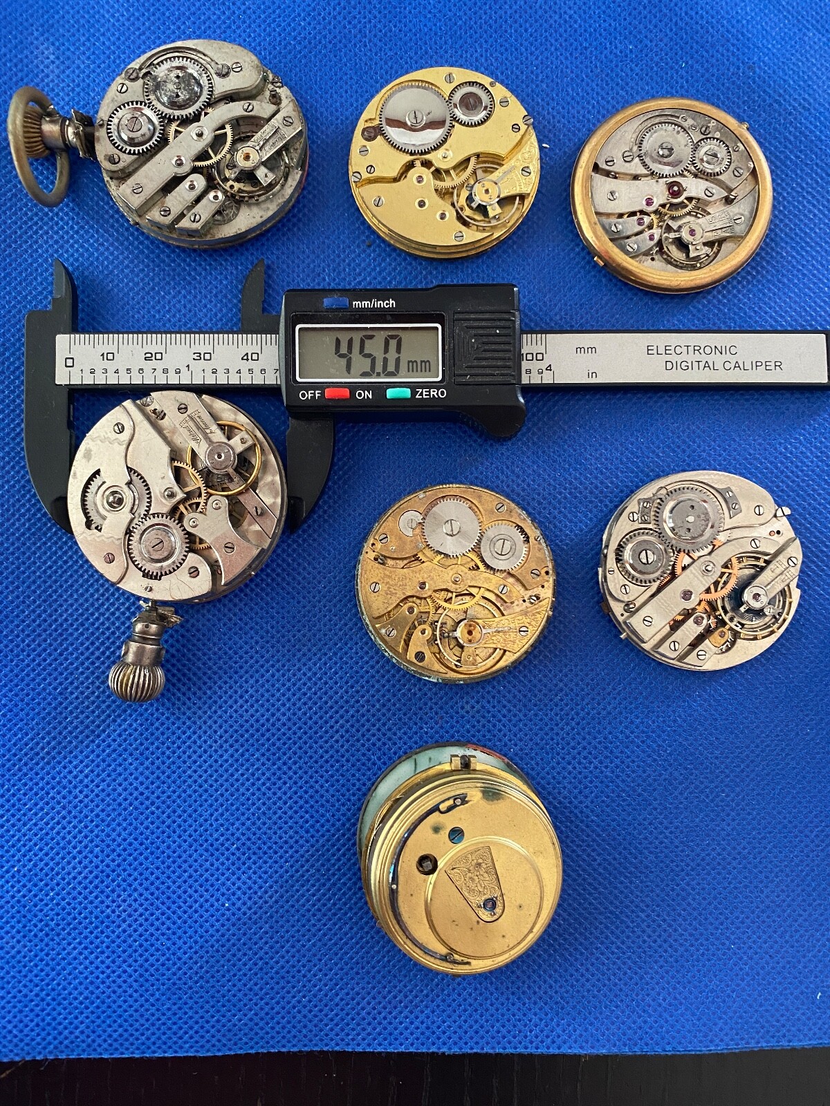 JOB LOT 7 Pocket Movement Dietrich, Chatillon, Lirius,… (1c/14586)