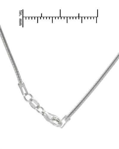 Lovely Omega Chain Necklace Made in 925 Sterling silver 7.2g Length 18in