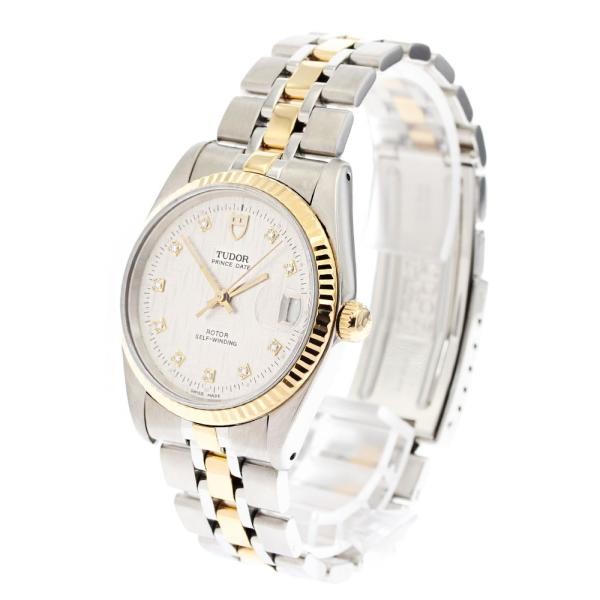 Tudor Prince Date 74033 34mm SS Silver Dial Automatic Date Watch #C7025