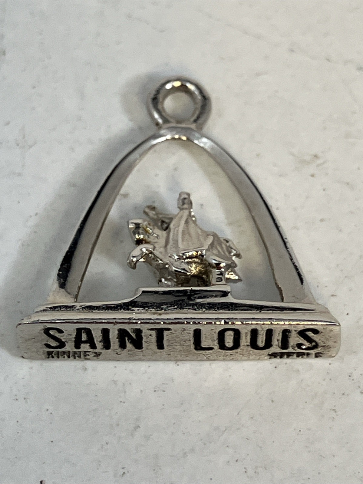 Vintage Kinney St. Louis Gateway Arch Missouri Sterling Charm