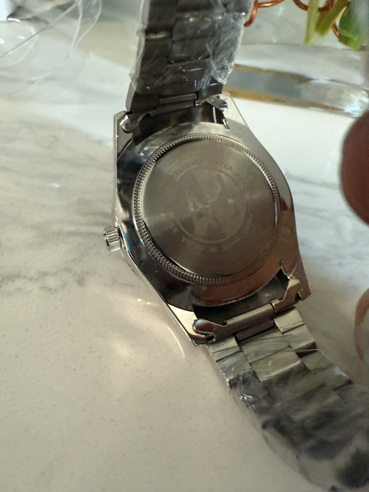 AJ. USA Watch for Men’s Stainless Steel Water Resistant New Battery
