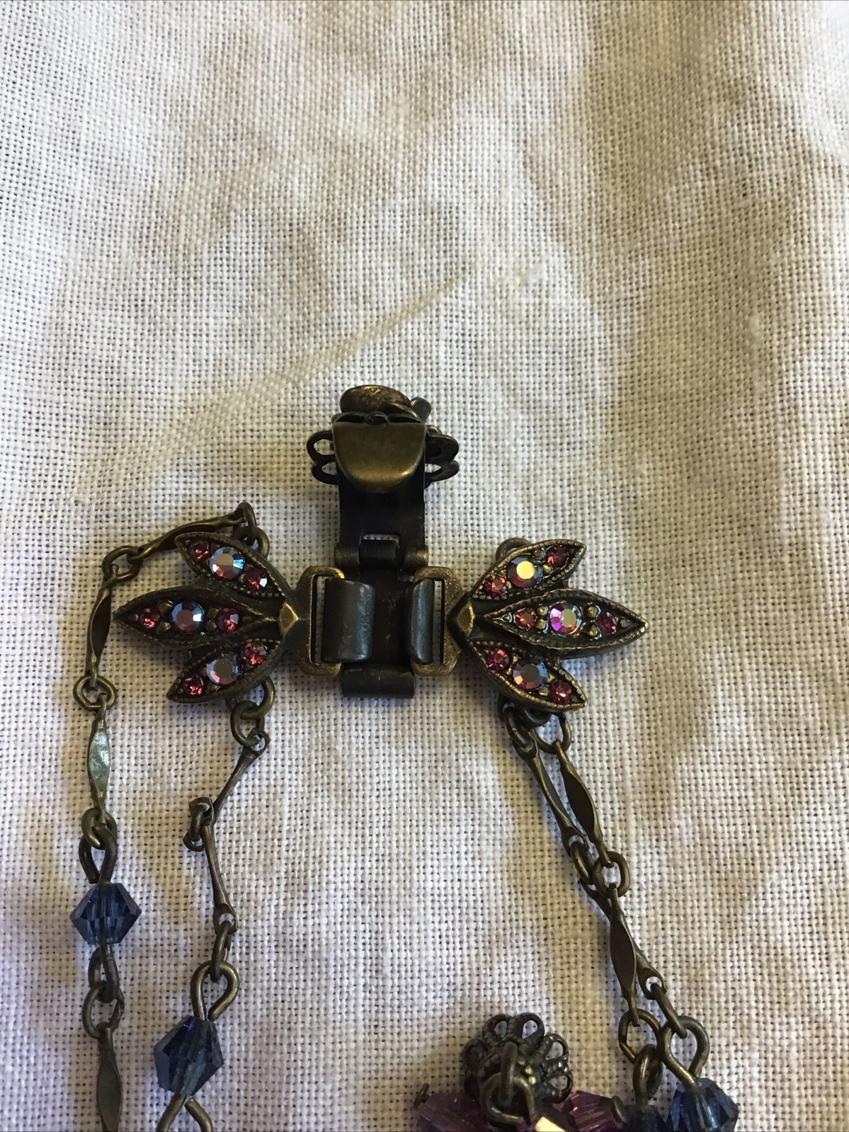 Victorian Style Mid 20th Century Very Unique Pat. Pending Lock Rose