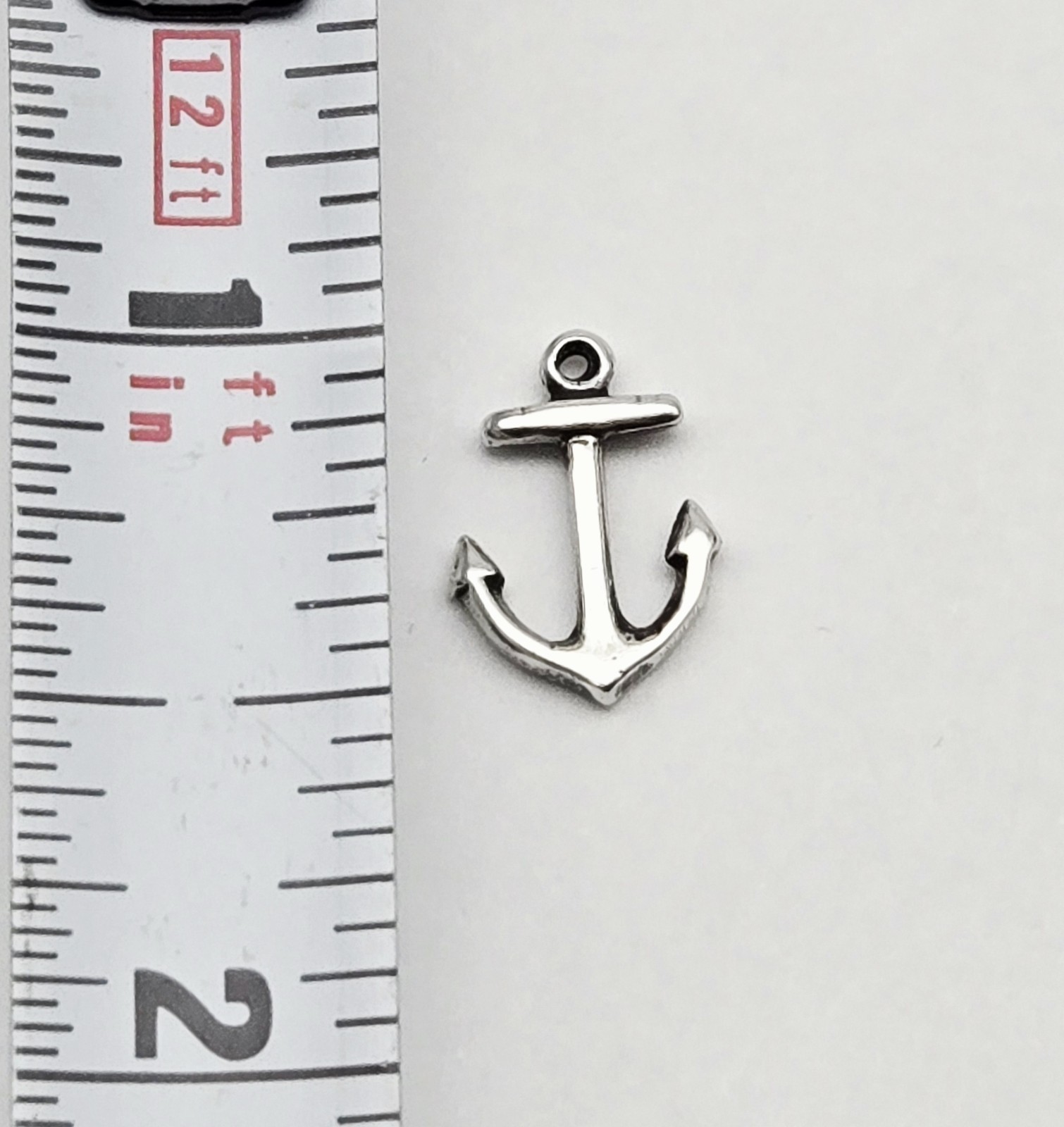 VTG Sterling Silver Anchor Sailors Ocean Sea Ship Captain Charm Pendant – 0.5g