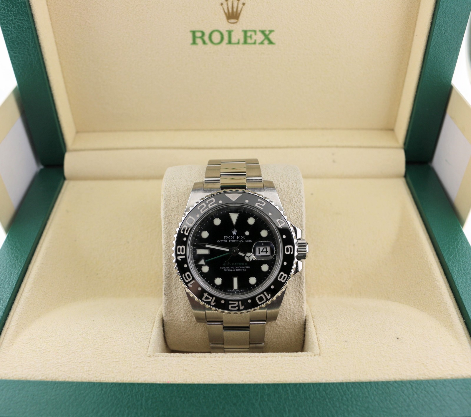 2009 Rolex GMT-Master II 116710LN Black Dial SS Oyster No Papers 40mm