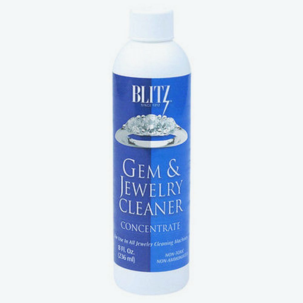 BLITZ – 12 Pack Case – Blitz Gem & Jewelry Cleaner Concentrate 8oz Bottles #653
