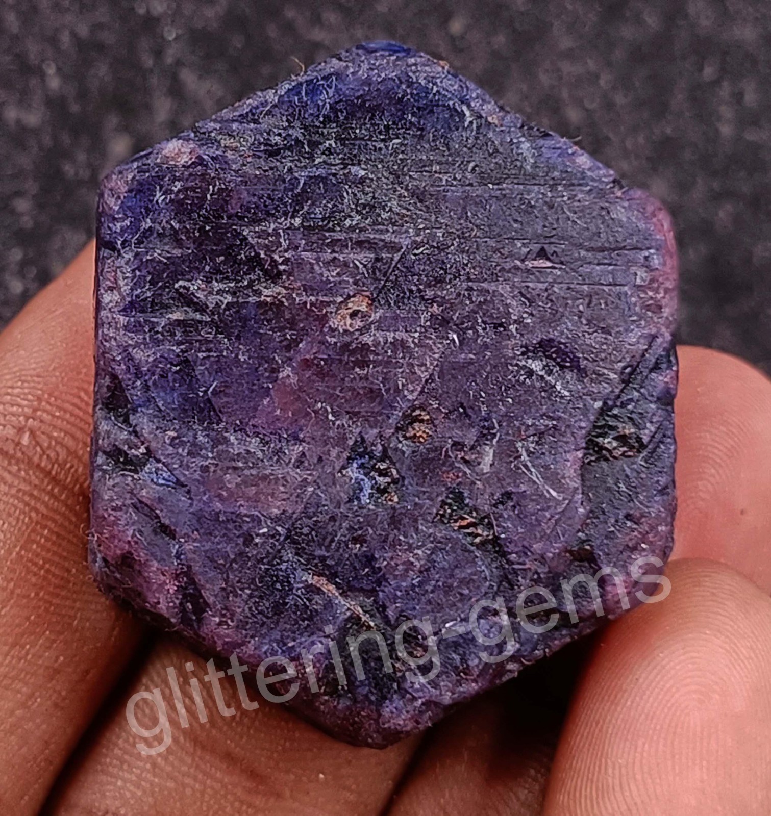 302.80 Ct Natural Chakri Blue Sapphire Rough IGL Certified Loose Gemstone 5DNU