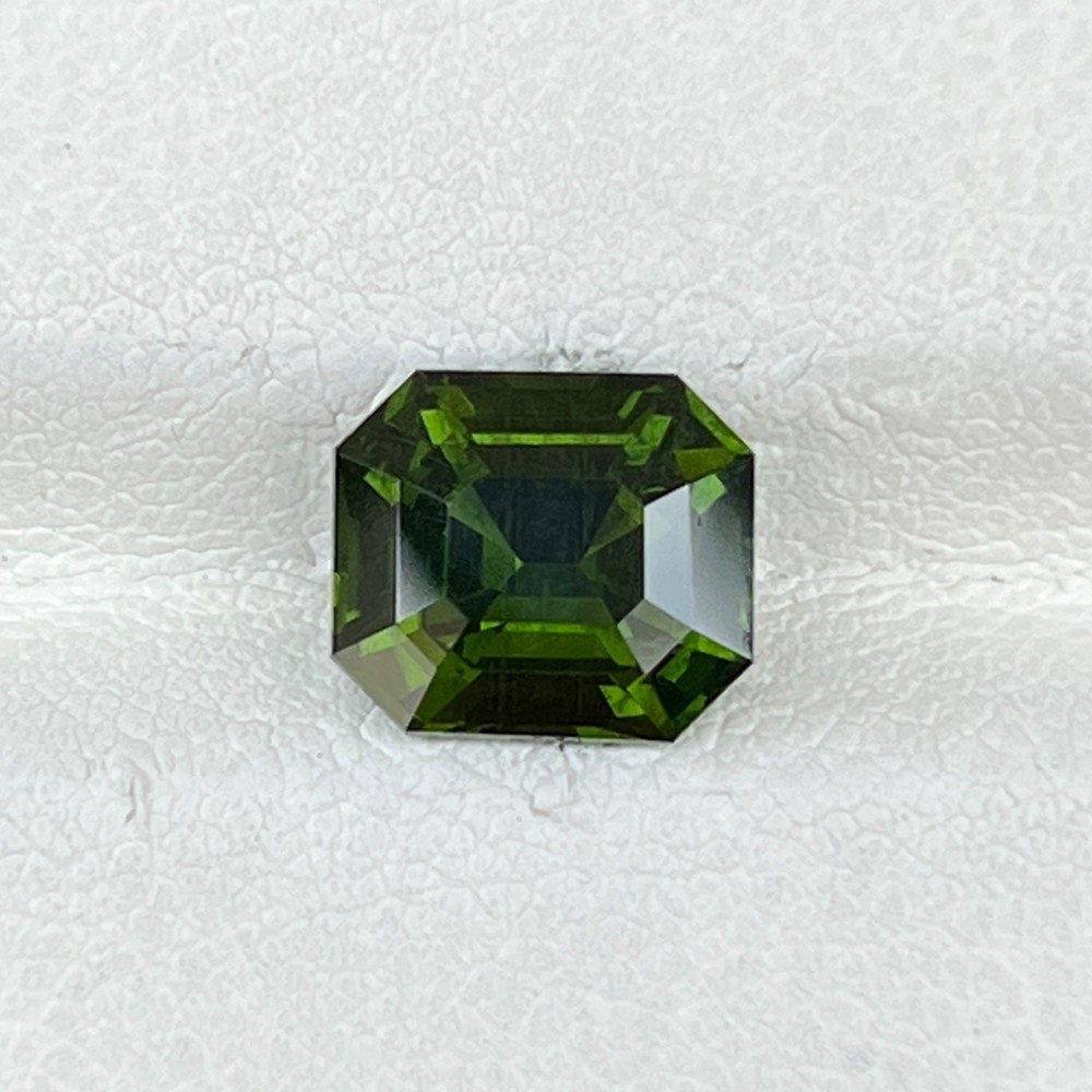 Natural 3.51Ct Green Zircon Emerald Cut | Sri Lanka | Loose Gemstone