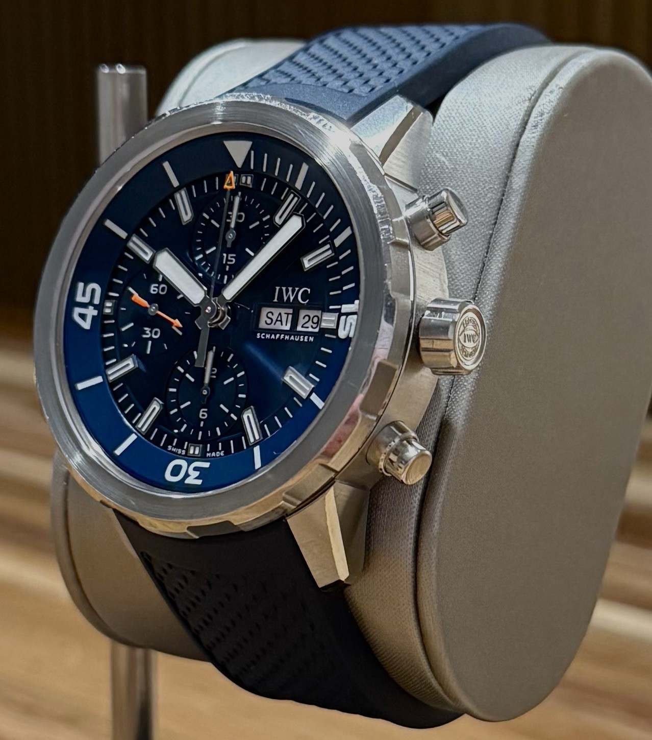 IWC Aquatimer CHRONOGRAPH DAY/DATE Expedition Jacques-Yves Cousteau IW376805