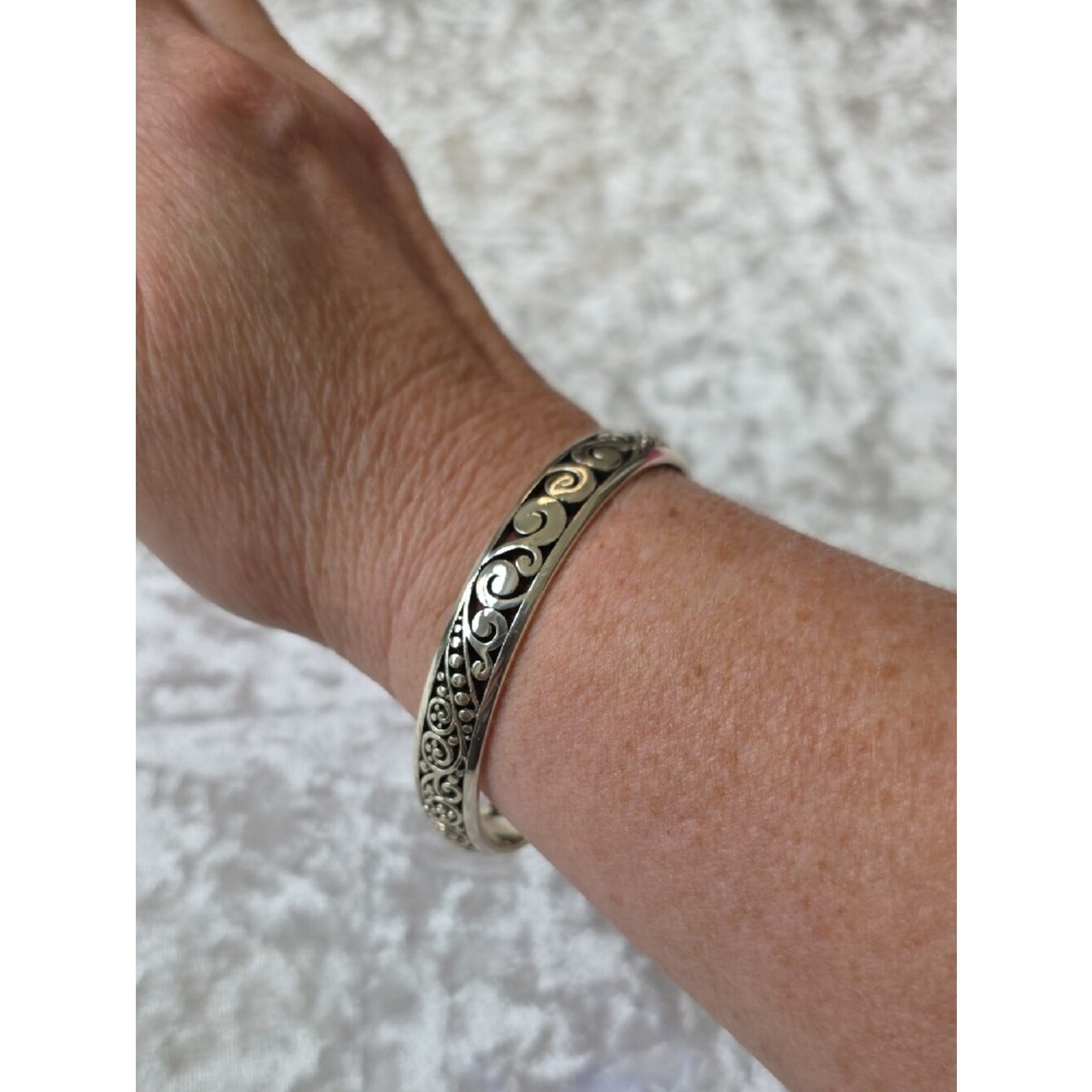 Brighton Love Affair Bangle Slip On Bracelet
