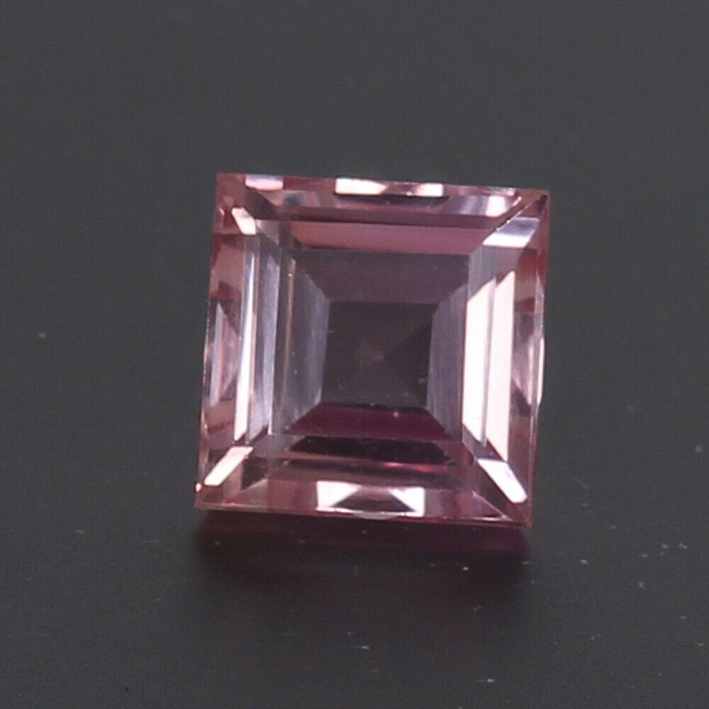 Flawless Natural Pink Morganite Square Cut 9.95 Ct Loose Gemstone @Best Offer