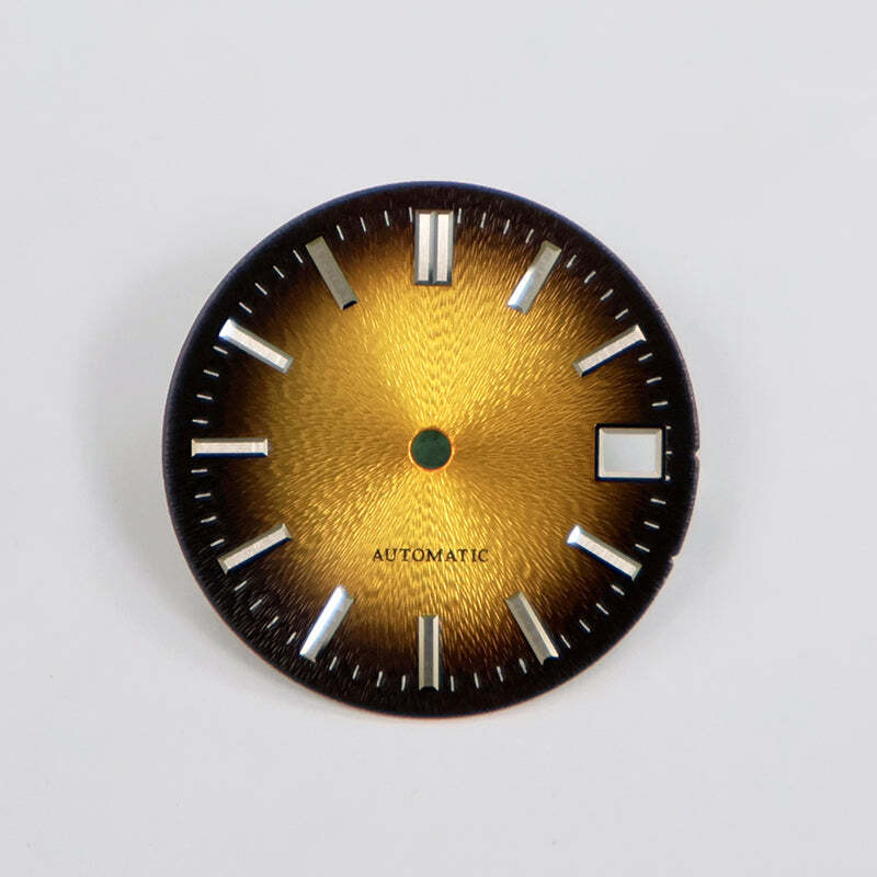 DS Invisible Pattern Dial Sunburst Multiple colors GS No Lume NH35/34 28.5mm Mod
