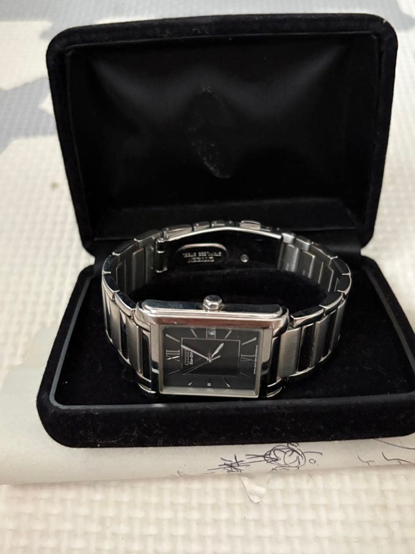 CITIZEN Eco Drive Square Men’s Watch