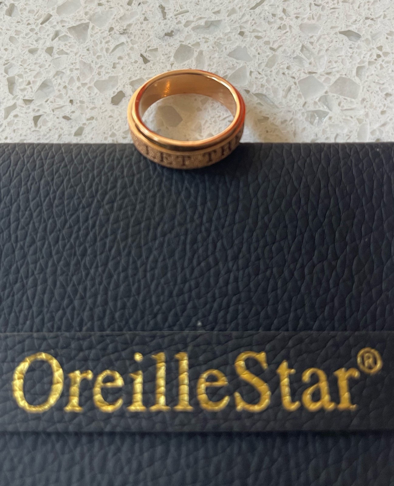 OreilleStar Rose Gold – Let Them – Ring