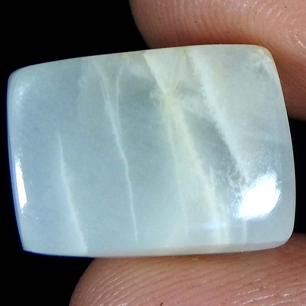 12.35Cts100%Natural Quality Silky Monnstone Cushion Cabochon Loose Gemstone