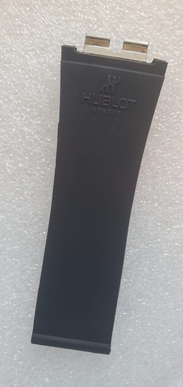 OEM Hublot Big Bang Unico 45mm 28mm x 22mm Black Premium Rubber Watch Strap