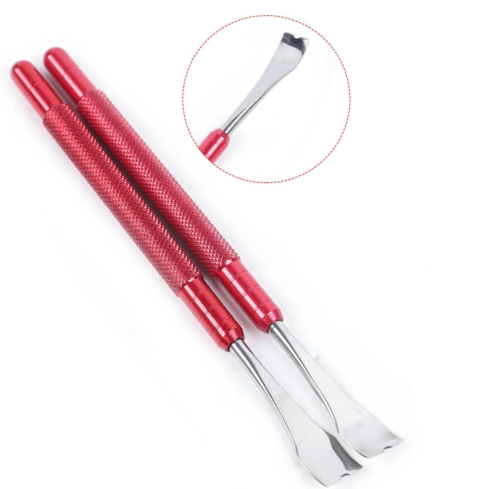 2Pack Carbon Steel Precision Watch Hand Pin Remover Pry Lever Watchmaker Tool S