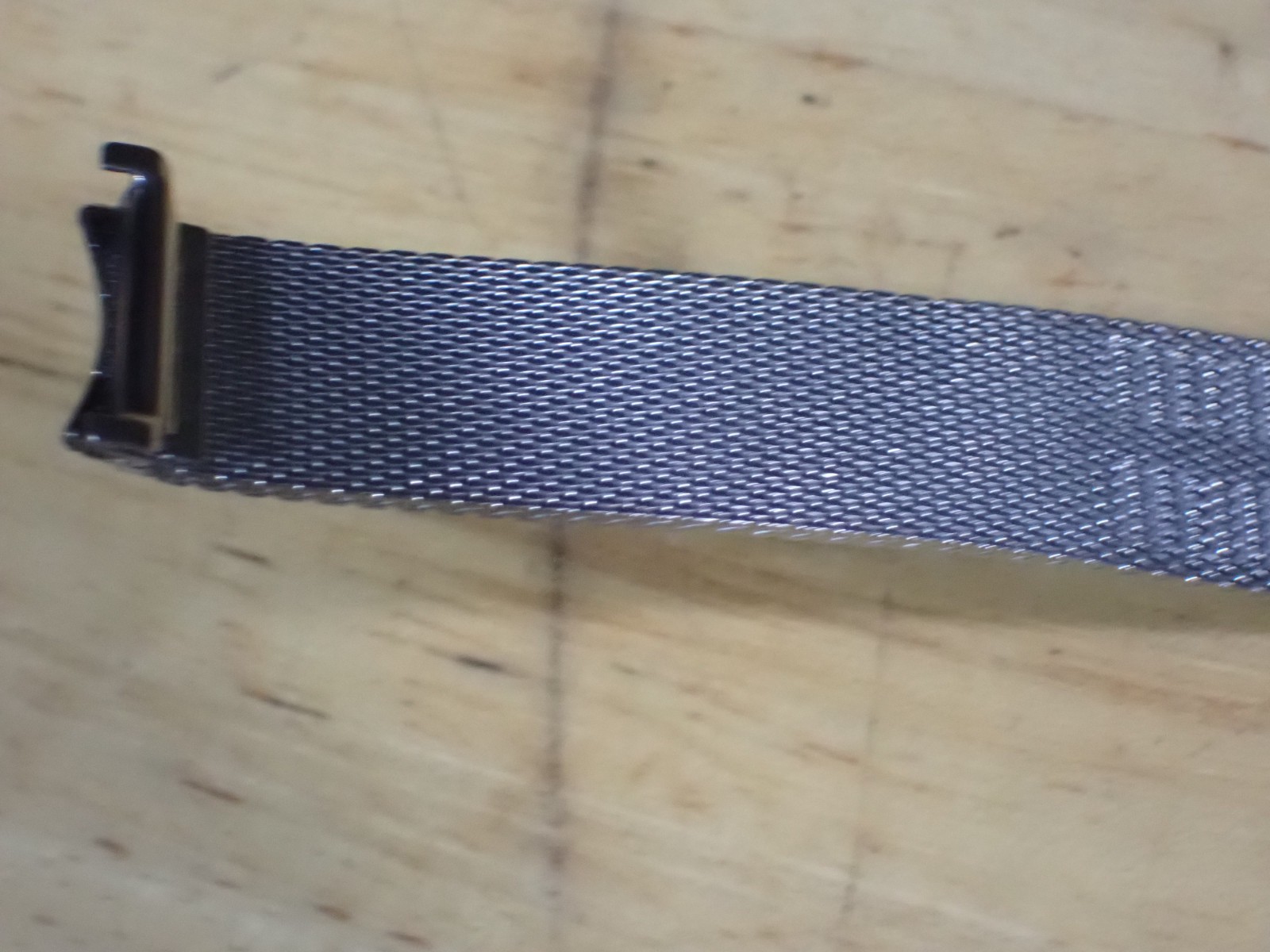 Vintage KREISLER Stainless MESH Deployment Watch Band 17.4 mm end Mint