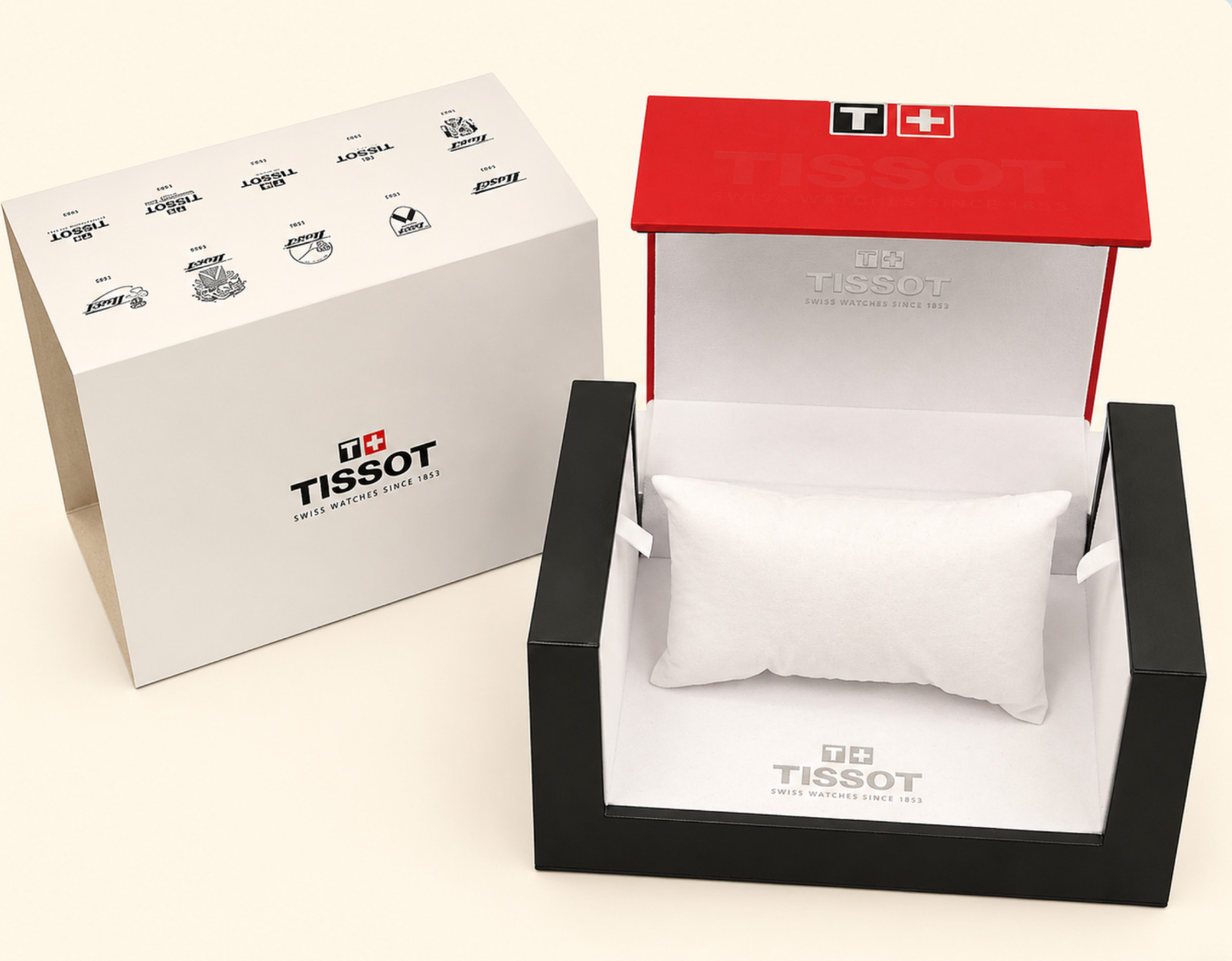 New Tissot Watch Presentation Gift Box/Booklets and Warranty Card