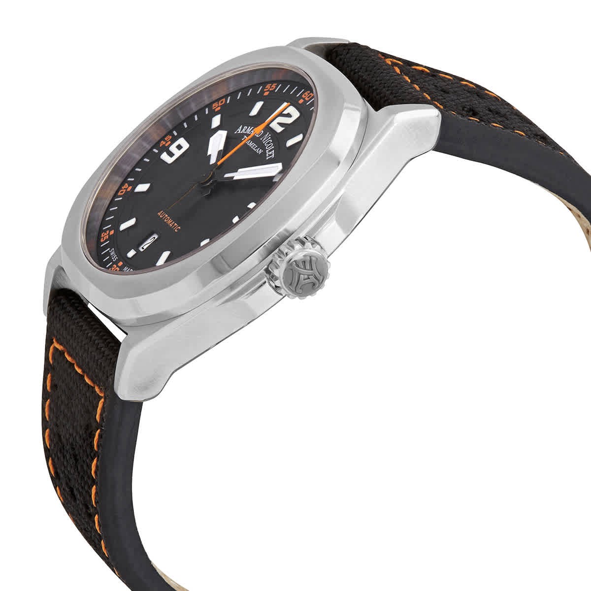 Armand Nicolet JH9 Automatic Black Dial Men’s Watch A660HAA-NO-P0668NO8