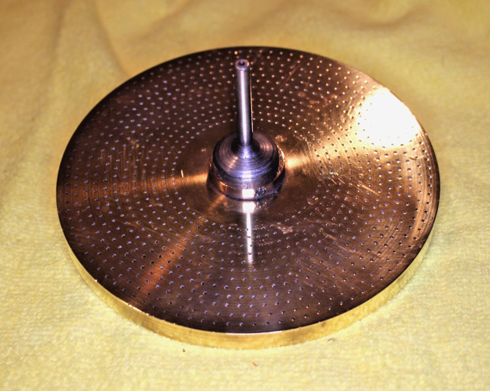 Index Plate (brass) fits 8.0mm watchmaker Lathe-vintage