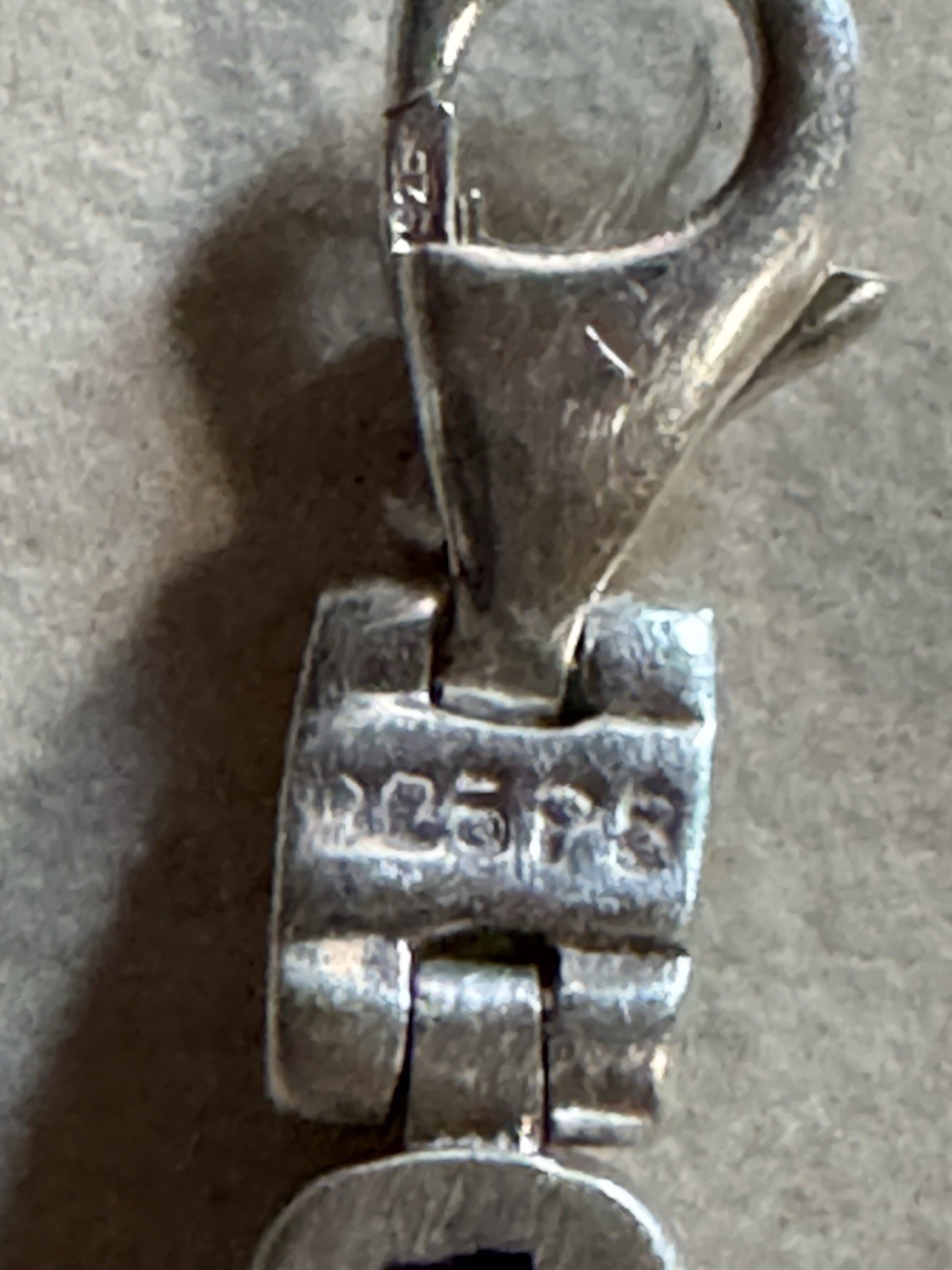 Peyote Bird Bracelet 7.5 inches ,925 sterling moonstone lobster claw