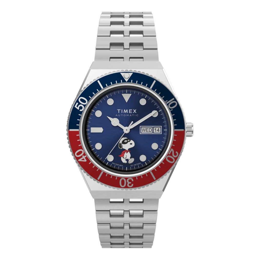 Timex M79 Automatic x Peanuts Featuring Snoopy Masked Marvel TW2W47500