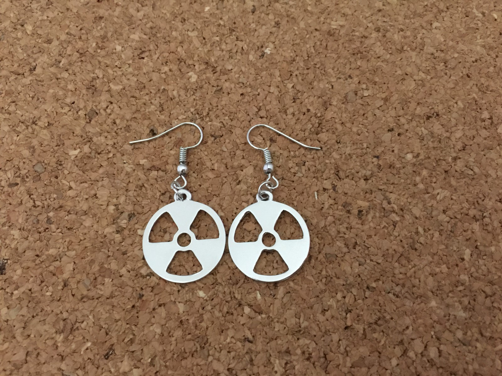 Marvel Comics Hulk Gamma Radiation Dangle Earrings W/Gift Box USA Seller