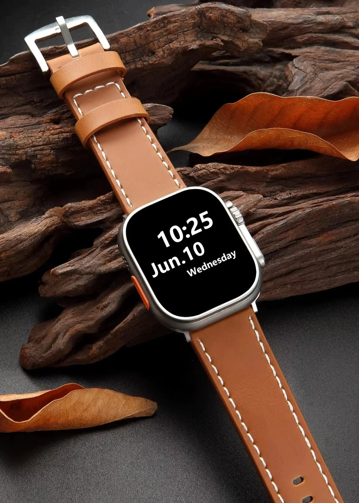 Classic Leather Watch Strap Sport Band Quick Release Steel Buckle 18mm 20mm 22mm