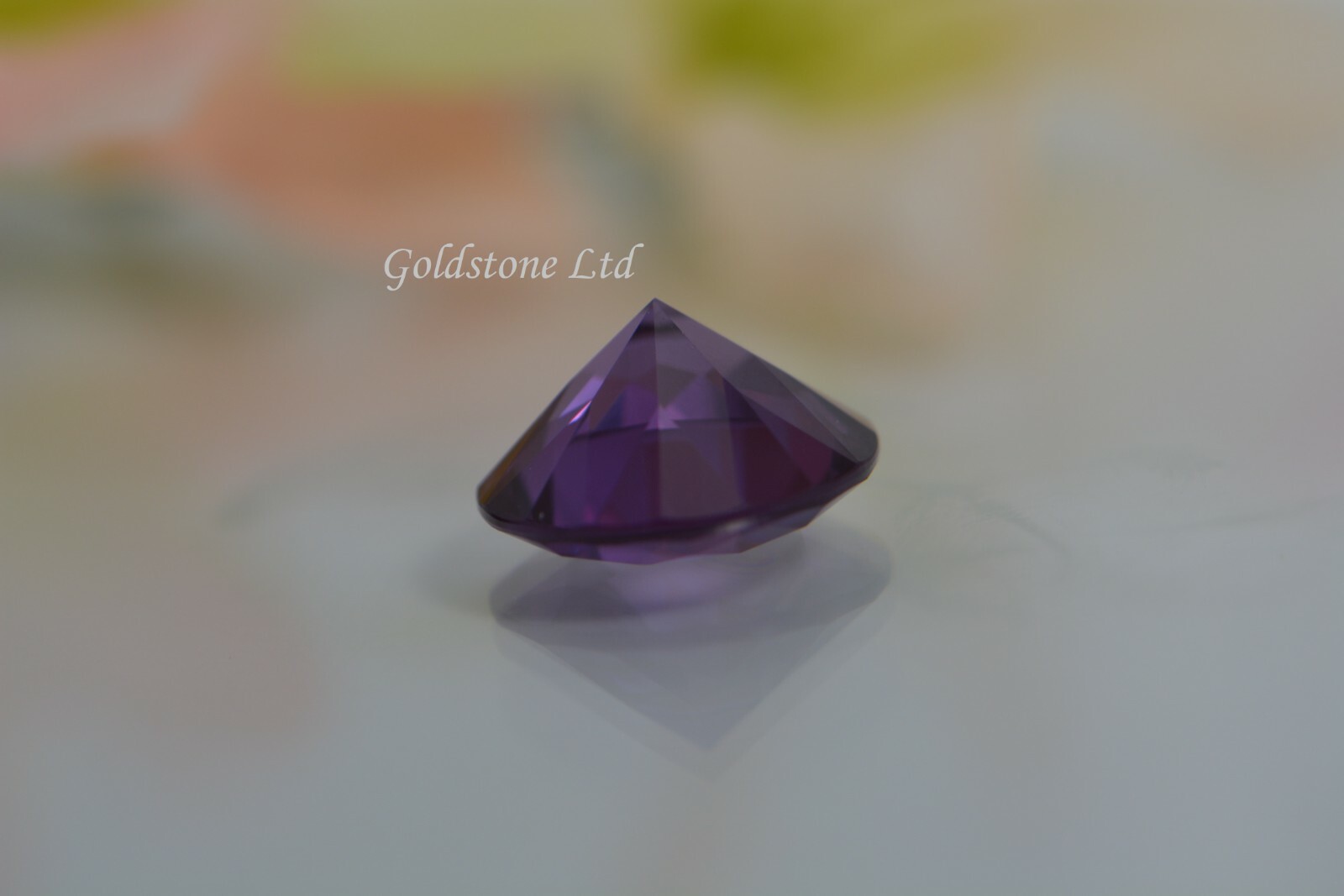 Lab-Created Alexandrite Round Shape Corundum (1mm-16mm)