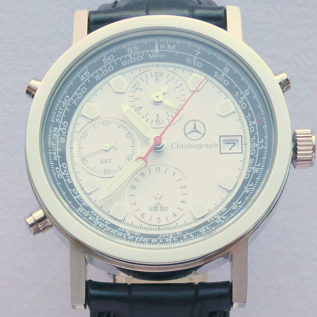 Mercedes Benz Classic Car Accessory Driver Made in Germany Watch Chronograph