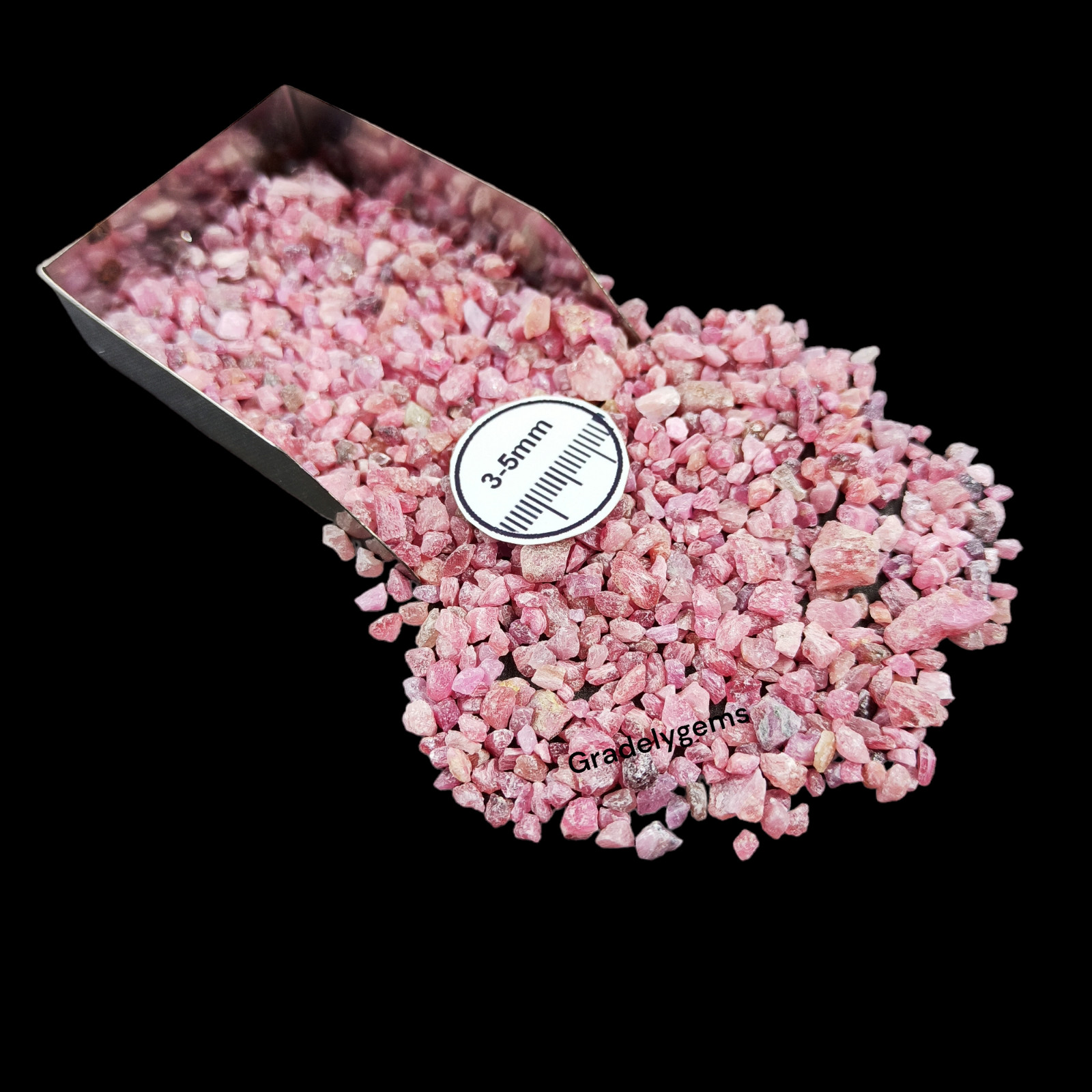 Radiant Ruby Gemstone Crushed Powder – Intense Red Hue for Resin Art, DIY Crafts