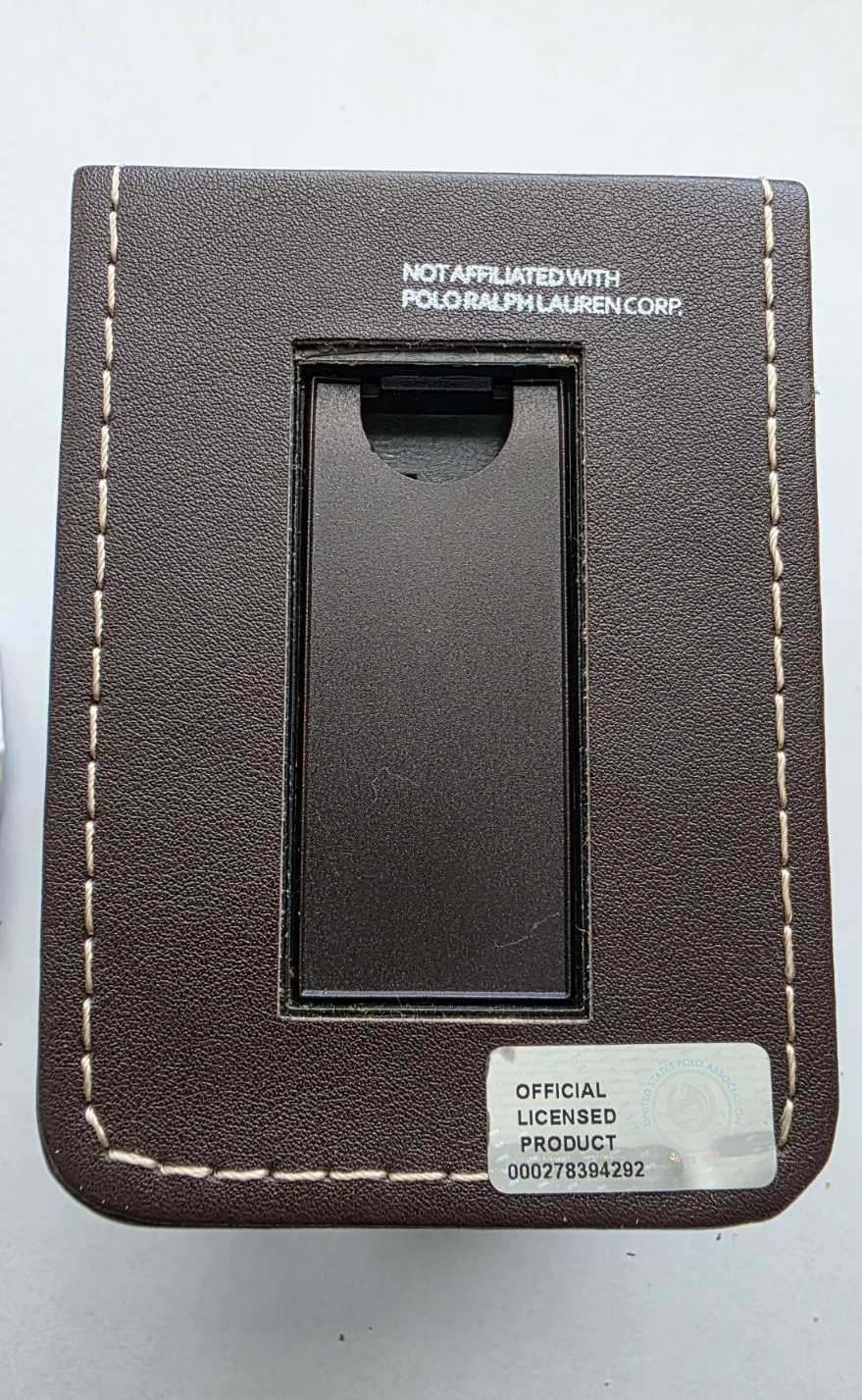 U.S. Polo Assn. Men’s Accutime Watch, Gold-Tone USC90053KL Size 7 1/2 Org Box