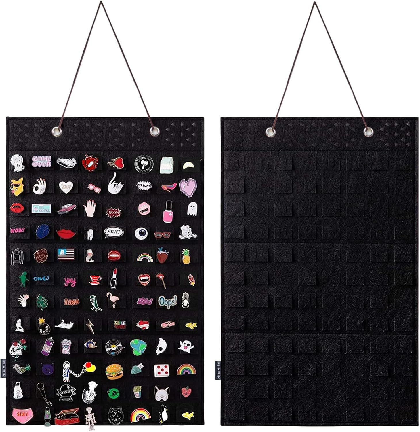 Collection Display Case – Wall Hanging Brooch Pin Organizer – Pin Collection …