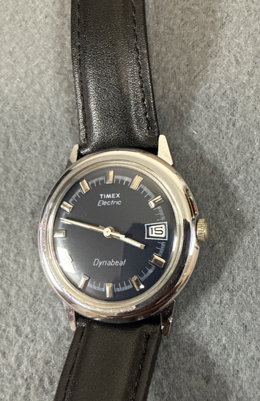 1975 Timex Electric Dynabeat Men’s Vintage Watch