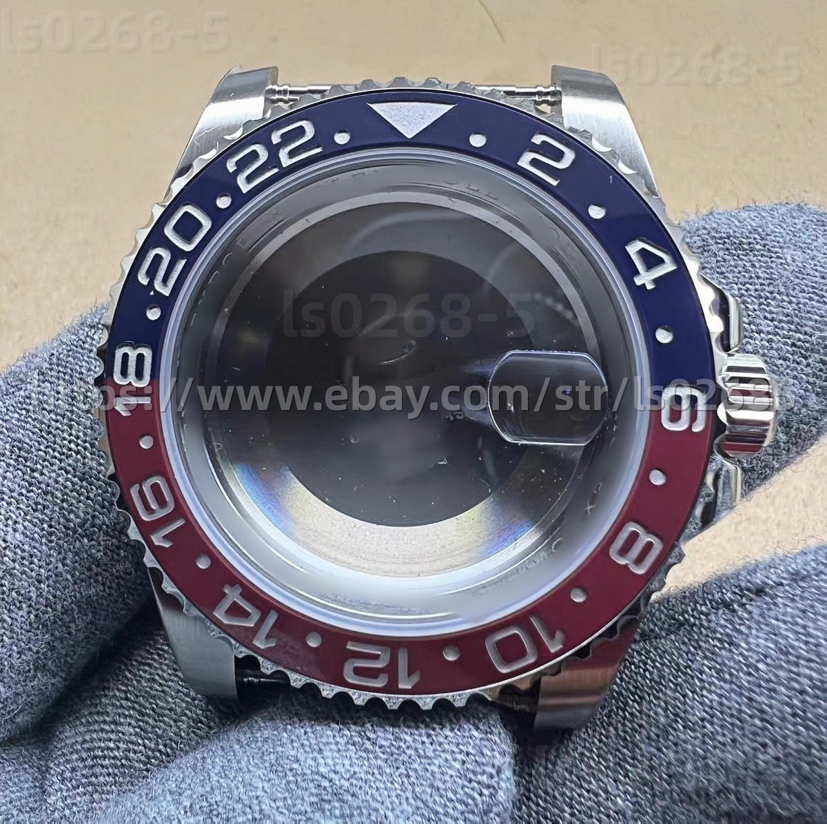 DIY SET for 3285 Movement watch case + dial + hands + Stainless Steel Strap 40mm