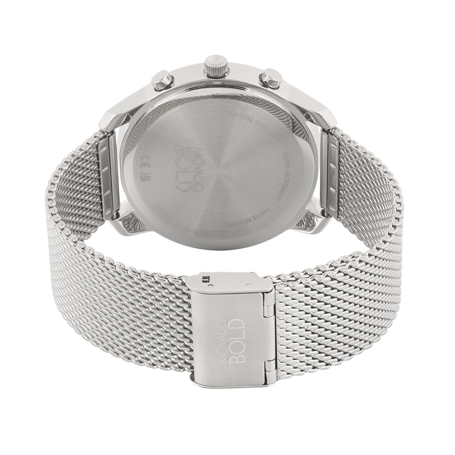 Movado 3601024 Men’s Bold Trend Element Silver-Tone Dial Quartz Watch