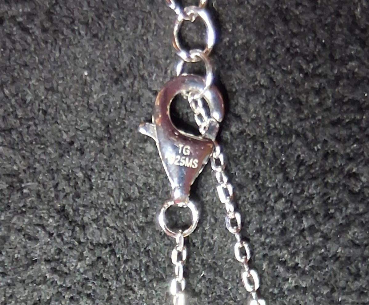 Elegant 2.0ctw Moissanite HALO PENDANT w/CHAIN 925 Sterling