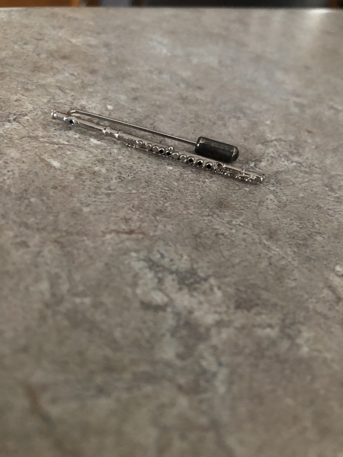 Vintage Future Primitive Flute Stick Pin EUC!