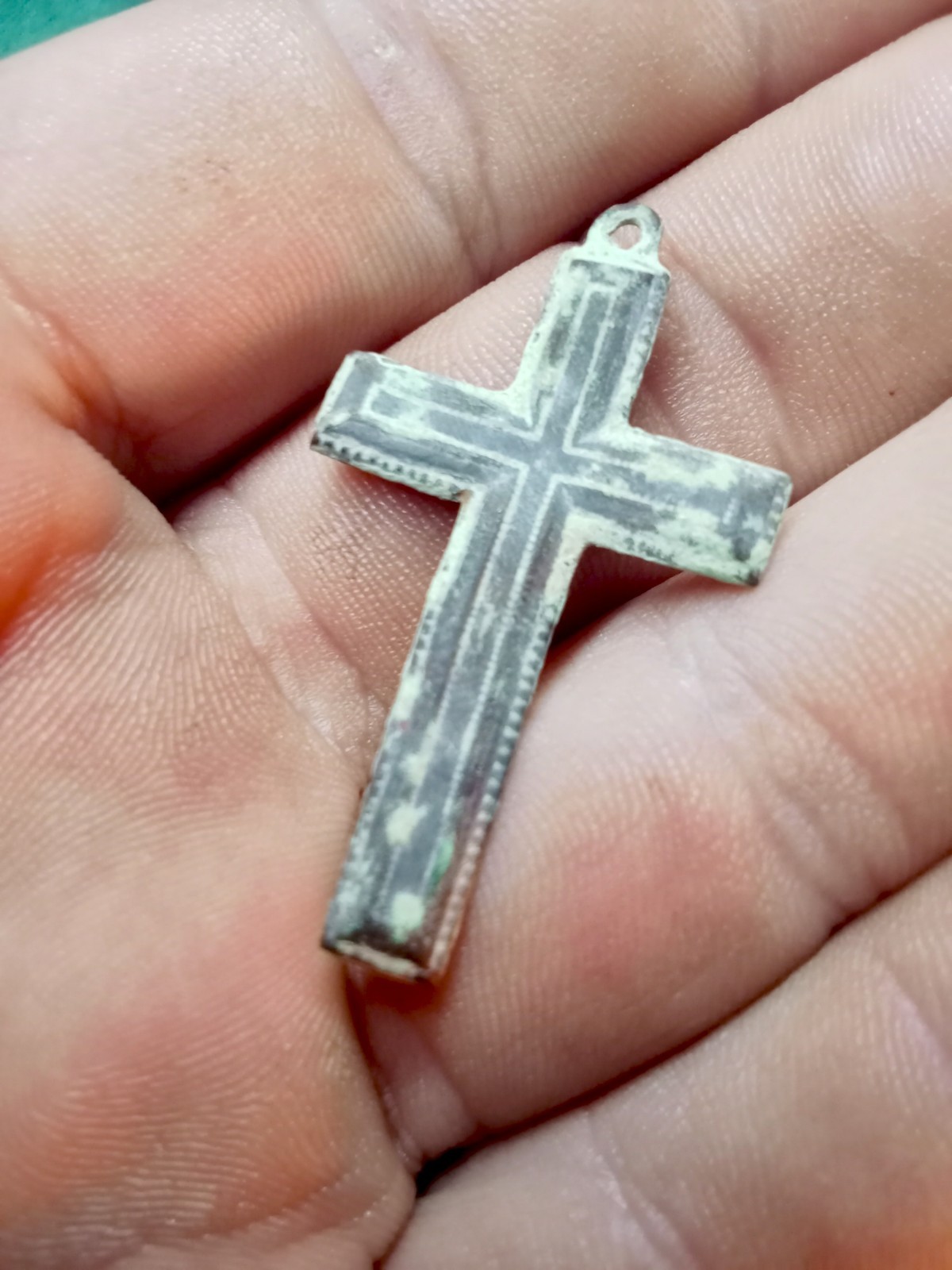 BYZANTINE CROSS 17TH CENTURY