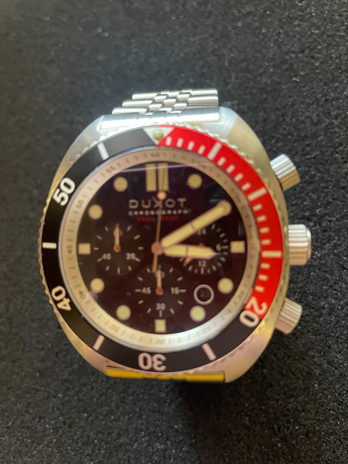 DIY Repair/Parts DUXOT Tortuga Quartz Chronograph DX-2027-33 (Plz See Descript)