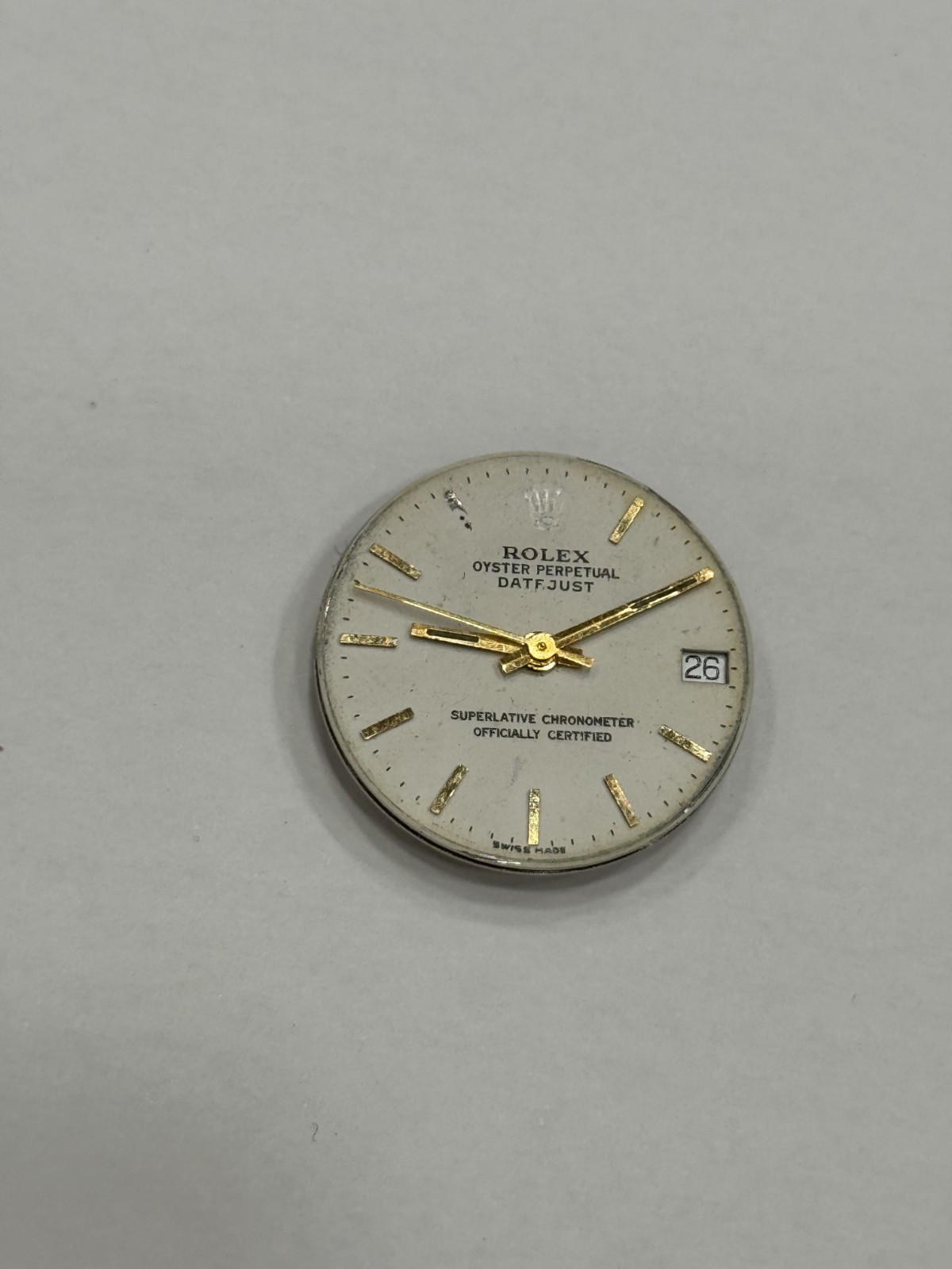 Eta 2671 Movement & Dial Automatic Swiss Made Running