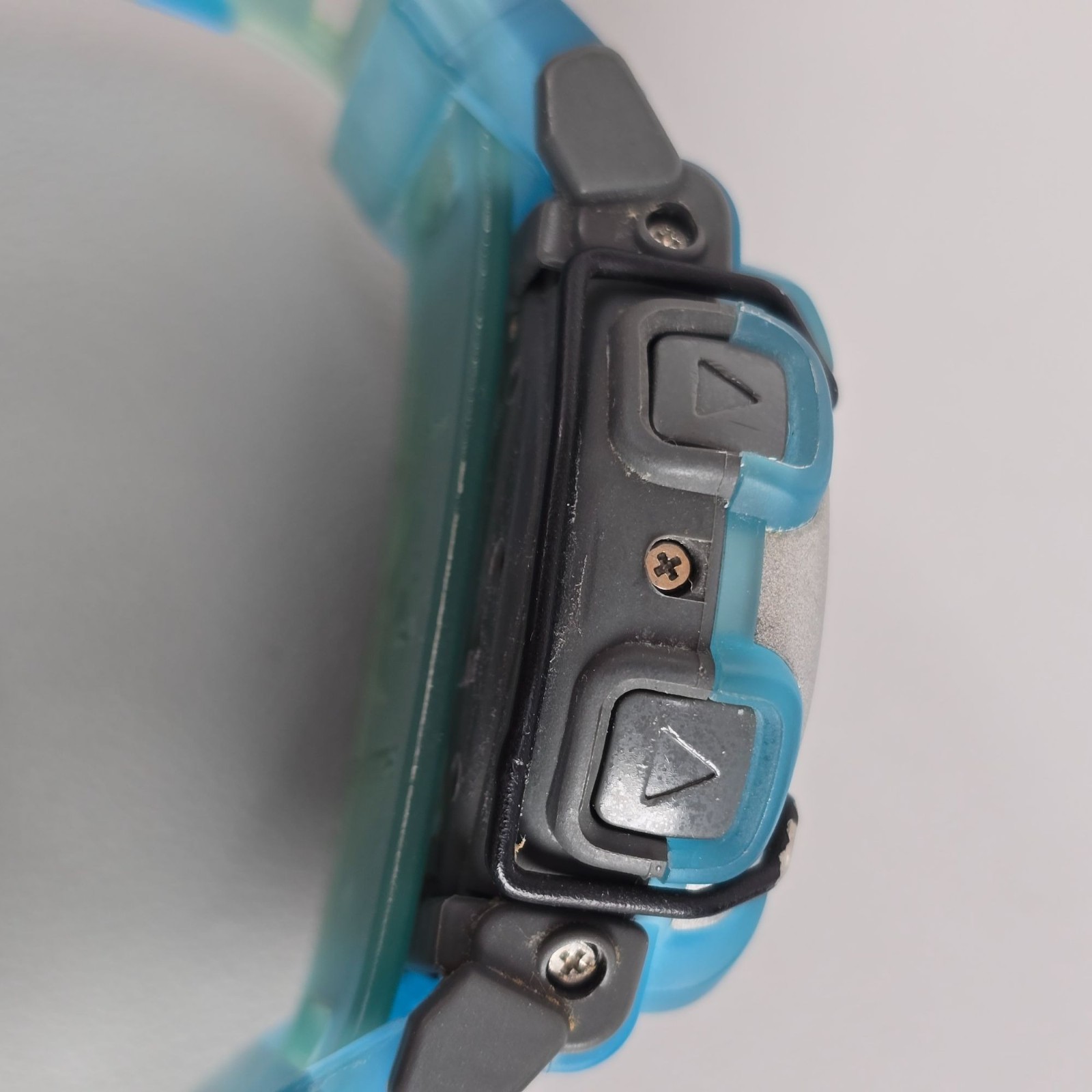 Casio G-Shock G-Lide Digital Blue Sport Chronograph Mens 200m Watch DW003 Rare