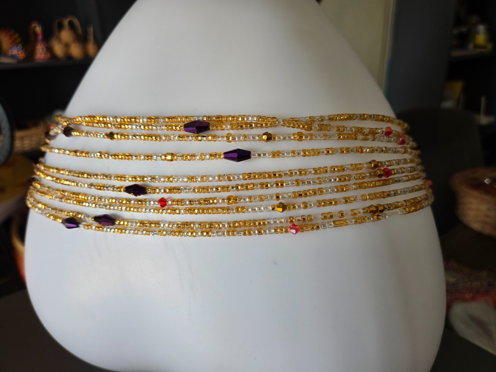 Wholesale Waist Beads from Ghana – 4 Mix patterns